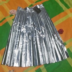Zara Reflective Long Skirt BNWT